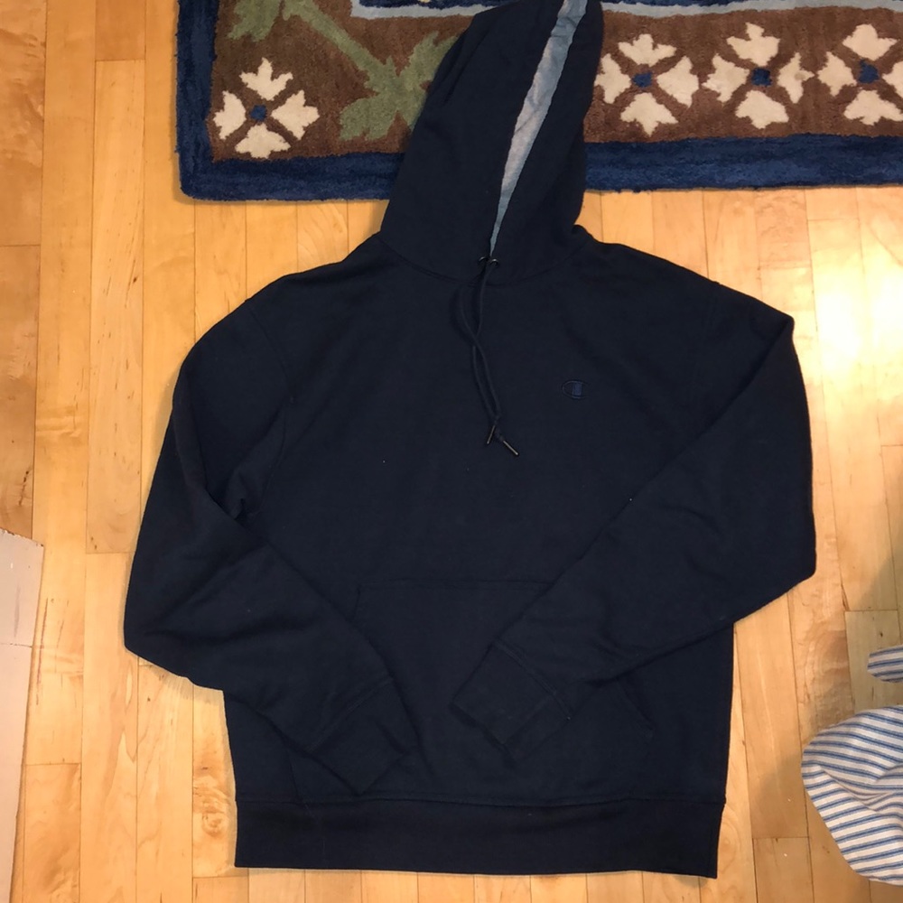 Navy Champion Hoodie